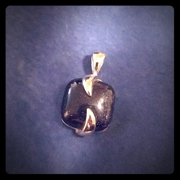 Lia sophia blue sparkle pendant - Picture 1 of 2